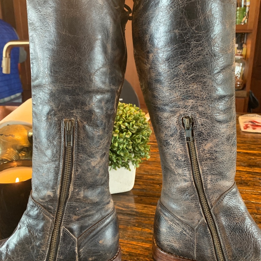 Bed Stu Manchester Tall Lace Boot 7 and 7 1/2 size - Picture 3 of 16